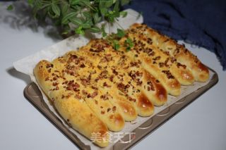 培根蔓越莓排包的做法