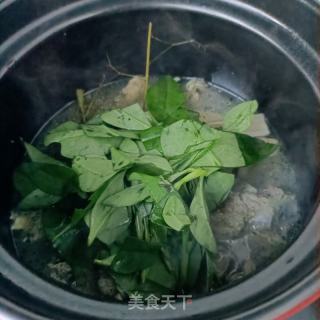 土人参鸡腿菇炖排骨的做法步骤：15