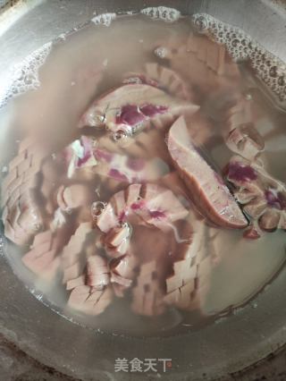 黑椒蒸腰花的做法步骤：2