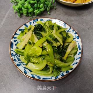 清炒芥菜的做法