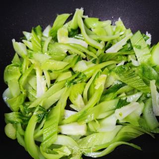 清炒芥菜的做法步骤：4