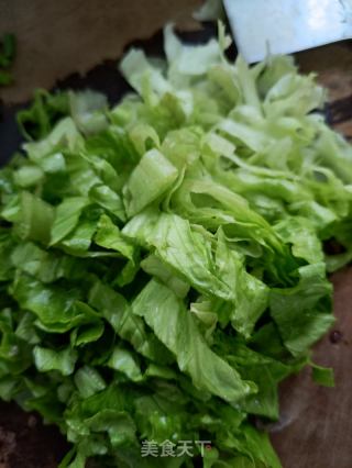九层塔虾干炒饭的做法步骤：5