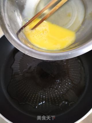 九层塔虾干炒饭的做法步骤：7