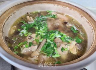 鹿茸菇鸡肉烩面的做法步骤：6