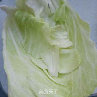 莲花白拌海参的做法步骤：2