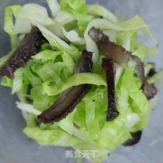 莲花白拌海参的做法步骤：7