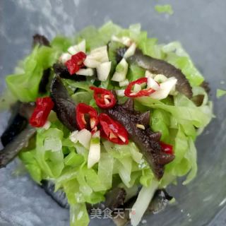 莲花白拌海参的做法步骤：12