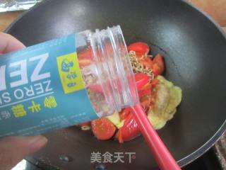 蛋饺番茄荞麦面的做法步骤：6