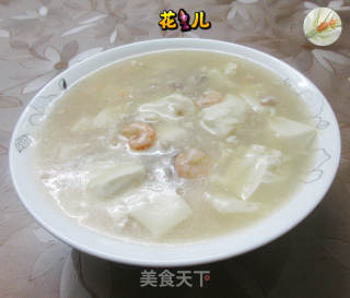 虾仁肉末豆腐羹的做法
