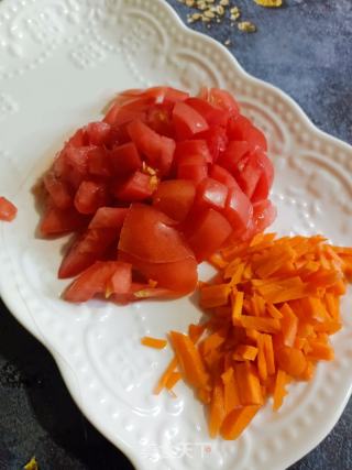 蔬菜鸡蛋疙瘩汤的做法步骤：2