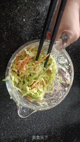 蔬菜鸡蛋饼的做法步骤：3