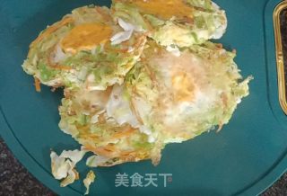 蔬菜鸡蛋饼的做法步骤：8