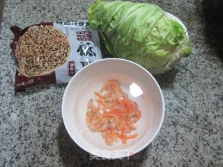 开洋牛心菜荞麦面的做法步骤：1