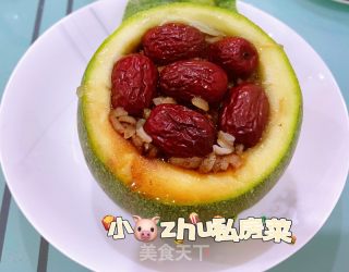 糯米蒸南瓜的做法