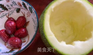 糯米蒸南瓜的做法步骤：3