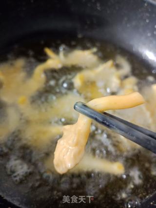 鲜炸菌菇的做法步骤：8