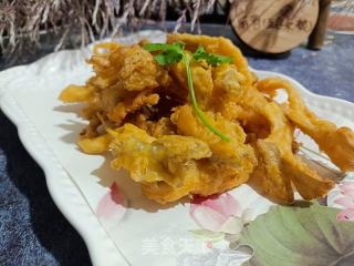 鲜炸菌菇的做法步骤：10