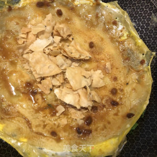 奶香排叉煎饼的做法步骤：9