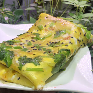 奶香排叉煎饼的做法步骤：11