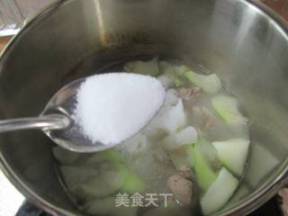 魔芋结夜开花肉骨汤的做法步骤：10