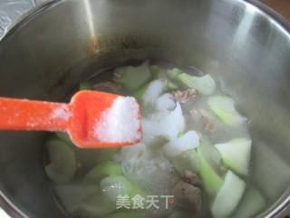 魔芋结夜开花肉骨汤的做法步骤：11