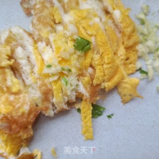 煎蛋拌香菜的做法步骤：11