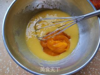 南瓜黄桃夹心蛋糕的做法步骤：4