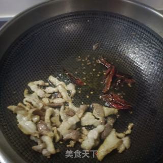 干辣椒炒莲花白的做法步骤：9