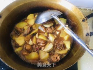 家庭版大盘鸡的做法步骤：11