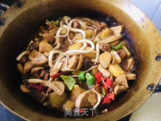 家庭版大盘鸡的做法步骤：15