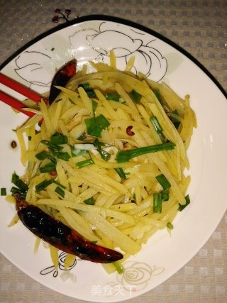酸辣土豆丝的做法步骤：5