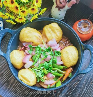 炖鸡块贴玉米面饼子的做法步骤：16