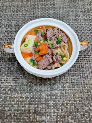 番茄豆腐牛肉汤的做法