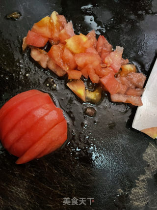 番茄豆腐牛肉汤的做法步骤：5