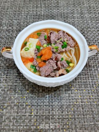 番茄豆腐牛肉汤的做法步骤：14