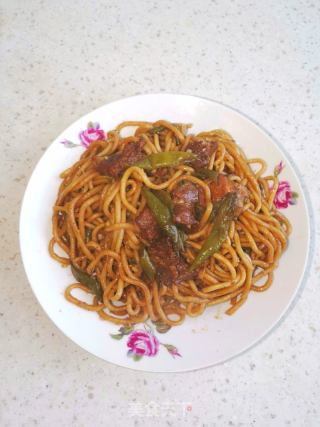 豆角焖面的做法步骤：14