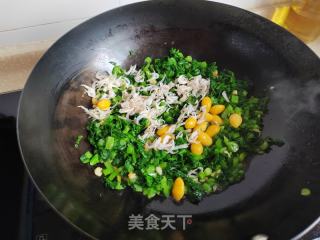 虾皮白果炒香芥的做法步骤：6