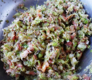 大白菜麻蛤水饺的做法步骤：7