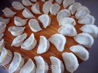 大白菜麻蛤水饺的做法步骤：8