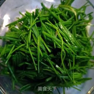 沙葱拌虾皮的做法步骤：4