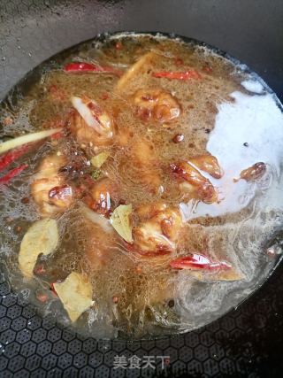 红烧鸡腿的做法步骤：7