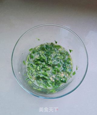 鹅蛋炒香菜的做法步骤：4