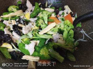 肉片时蔬的做法步骤：8