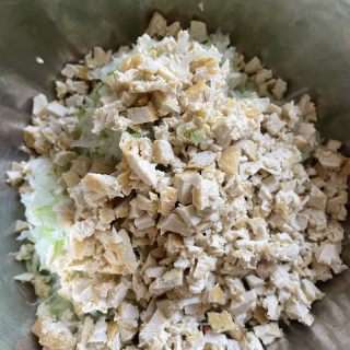 萝卜豆腐水饺的做法步骤：6