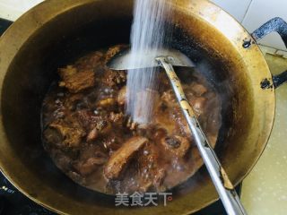 排骨焖面的做法步骤：10