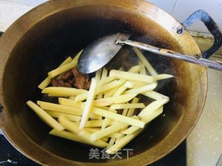 排骨焖面的做法步骤：12