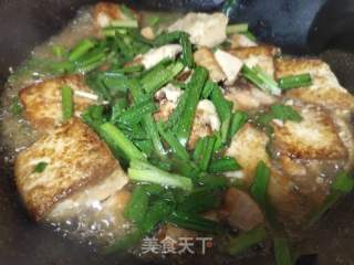 鸡肉烧豆腐的做法步骤：8