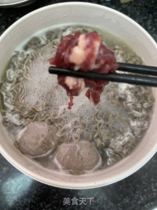 牛肉荞麦汤面的做法步骤：6