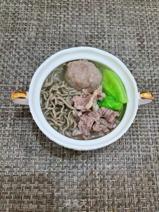 牛肉荞麦汤面的做法步骤：9