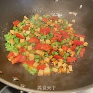 时蔬旗花面的做法步骤：7